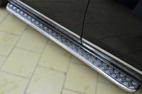 Пороги труба  d42 с нержавеющим листом Great Wall Hover H6 2013-