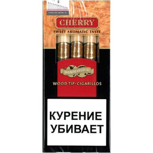 Handelsgold Black Wood Tip Cigarilos*5