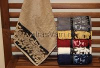 8590 YILDIZ  Хлопок махра 50х90 ( 6шт ) 550гр. полотенце  SIKEL