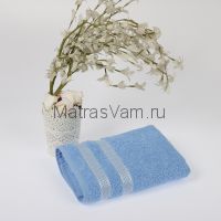 1956 Голубой PETEK Хлопок махра (50х90х4шт) 380гр GONCA Карна