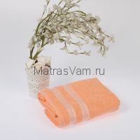 1956 Абрикосовый PETEK Хлопок махра (50х90х4шт) 380гр GONCA Карна