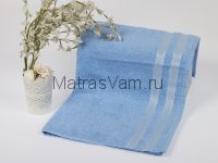 1957 Голубой PETEK Хлопок махра (70х140х4шт) 380гр GONCA Карна