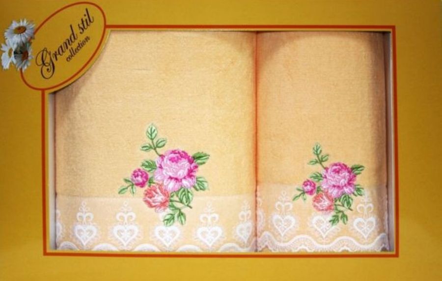 Лютеа 45х90+65х135 Полотенце в коробке  14-155