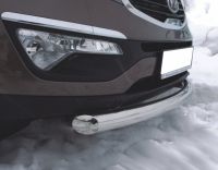 Защита переднего бампера d63 KIA SPORTAGE 2010-2012