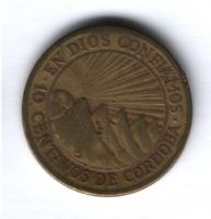 10 сентаво 1943 г. Никарагуа