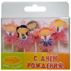 Набор свечей Принцессы, феи