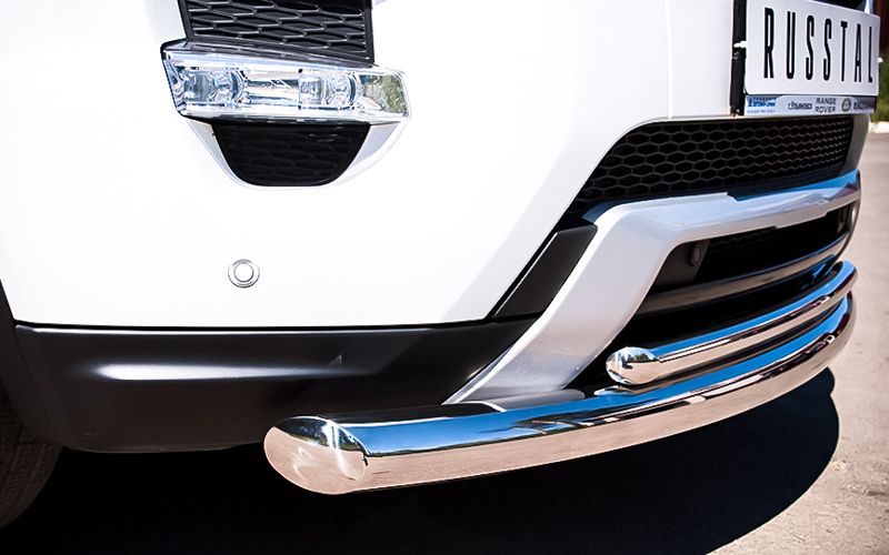 Renault Koleos 2012 защита переднего бампера d76/42 RKZ-000584