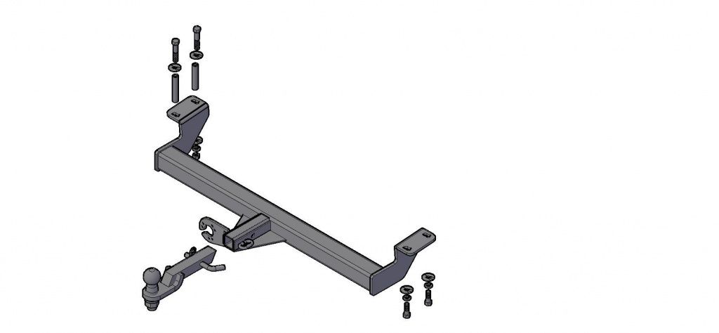 Фаркоп "Трейлер" для Chery Tiggo (T11) 2WD с 2012 по 2013 года