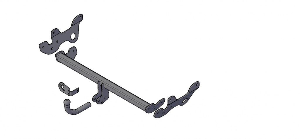 Фаркоп "Трейлер" для Mazda CX-5 универсал с 2012 г