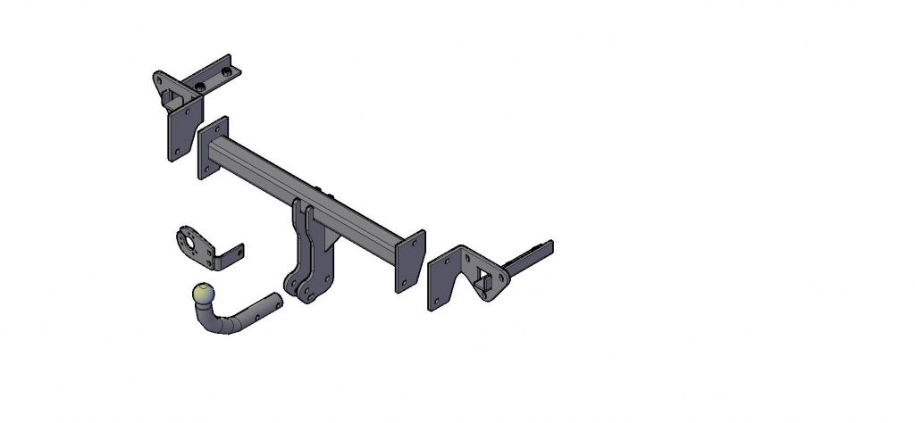 Фаркоп "Трейлер" для Subaru Impreza XV с 2012 по 2014