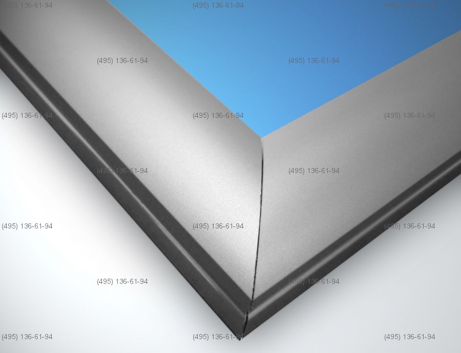 Световая панель Frame LED Framelight Classic (фреймлайт), односторонняя, формат B0, 1000х1400 мм