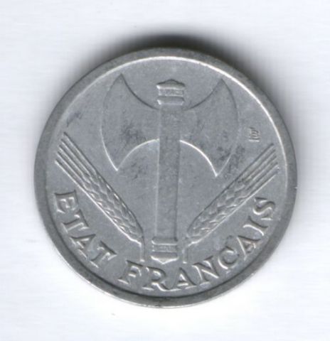 1 франк 1943 г. Франция