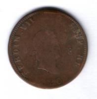 8 мараведи 1820 г. Испания