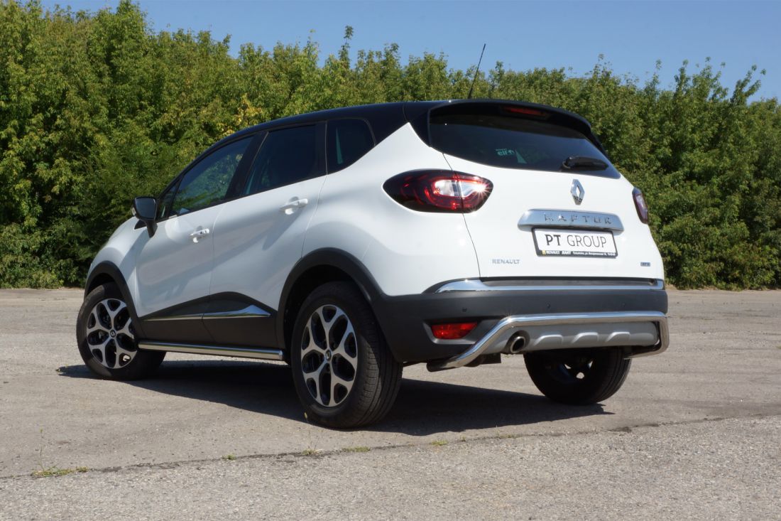 Защита заднего бампера 51мм "Волна" (НПС) Renault Kaptur 2016-
