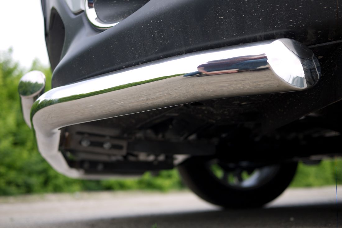 Защита переднего бампера двойная 63/51мм (НПС) NISSAN QASHQAI 2014-