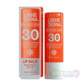 Либридерм Солнцезащитный бальзам для губ Bronzeada