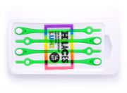 Светящиеся шнурки для обуви Hilaces цвет Лайм/Белый