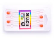 Светящиеся шнурки для обуви Hilaces цвет Прозрачный/Красный