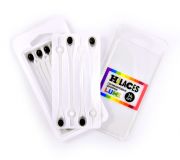 Светящиеся шнурки для обуви Hilaces цвет Прозрачный/Черный в раскрытой упаковке