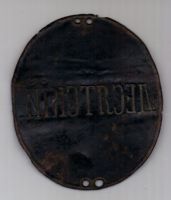 знак "Десятский" полицейский до 1917 г.