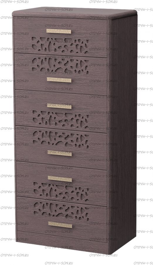 Комод узкий Веро Массив Dreamline (60х38х131,7)