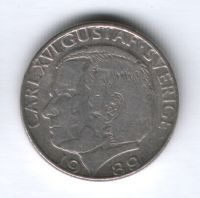 1 крона 1989 г. Швеция