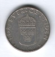 1 крона 1989 г. Швеция