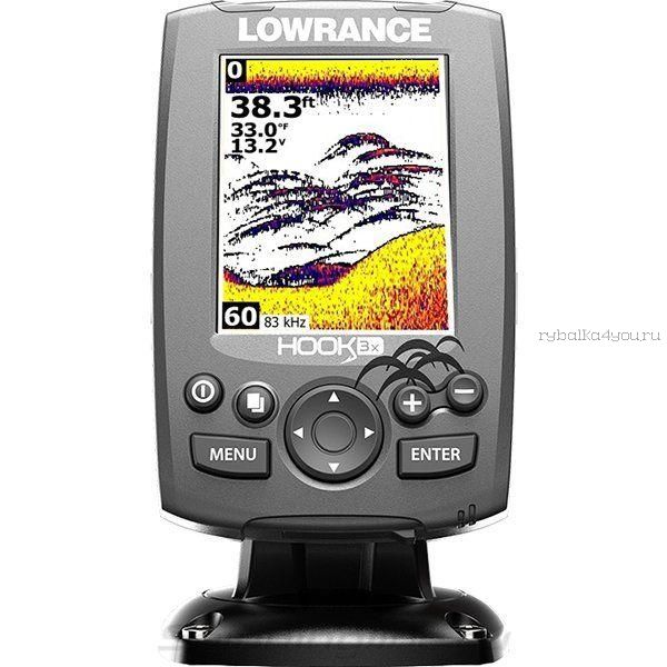 Эхолот Lowrance Hook-3x  83/200