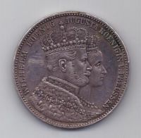 1 талер 1861 г. Пруссия