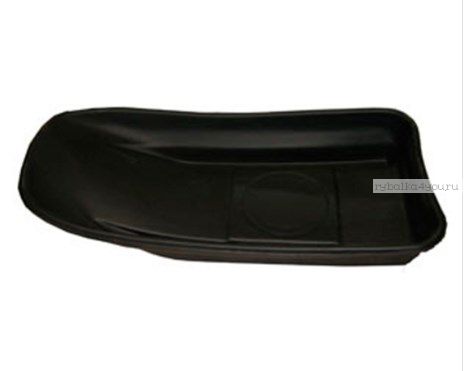 Сани рыбацкие (пласт. корыто) № 6 1150х550х210 черный(арт.2360)