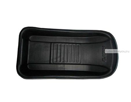 Сани рыбацкие (пласт. корыто) № 7 860х460х140 черный(арт.2370)