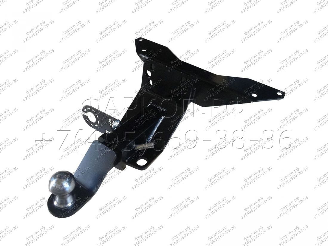 Фаркоп Uaz Patriot / УАЗ Патриот 2004-2015 без подрезки бампера. Тип шара: E (легкосъемный шар под квадрат).