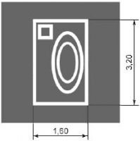 Трафарет дорожной разметки - Фотовидеофиксация по ГОСТу