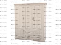 Шкаф 3-дверный Палермо Массив DreamLine (162х66х220)