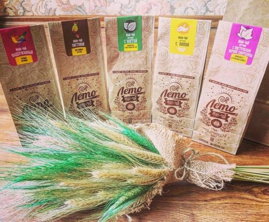 Иван-чай "Лето" с листьями мяты