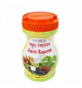 Чаванпраш АМРИТ РАСАЯН Патанджали (Chyawanprash Amrit Rasayan Patanjali), 500 гр.