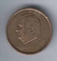 20 франков 1996 г. Бельгия