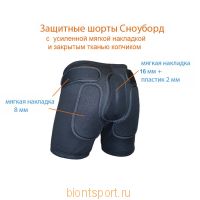 защитные шорты для сноуборда