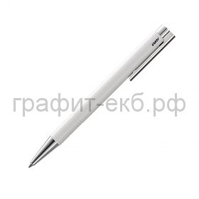 Ручка шариковая Lamy Logo M+ белая 204