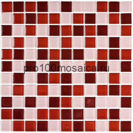 Brown mix  стекло. Мозаика серия CRYSTAL, размер, мм: 300*300