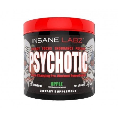 Предтренировочный комплекс Psychotic 35п. (InsaneLabz) (в ассортименте)