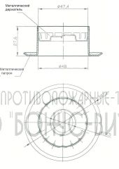 Чертеж цоколя