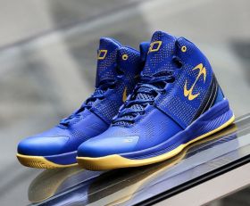 Кроссовки баскетбольные Under Armour Curry 2 Yellow Blue