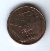 1 цент 1972 г. Каймановы острова