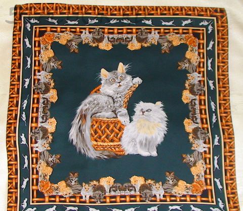 Платок "Кошки"