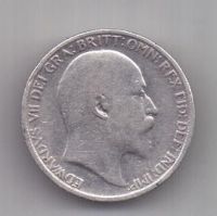 6 пенсов 1908 г. Великобритания