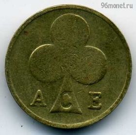 Великобритания. Жетон игровой ACE