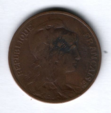 10 сантимов 1914 г. Франция