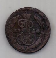 1 копейка 1766 г. ММ