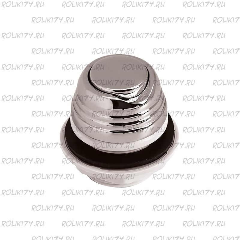 Кнопка включения АКВА металл хром